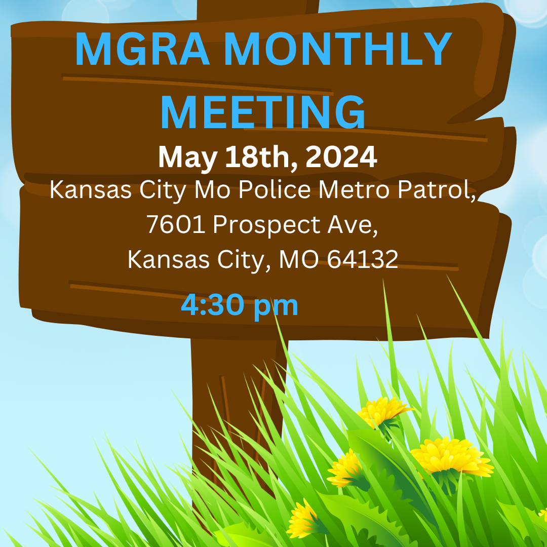 May MGRA Monthly Meeting - May 18, 2024